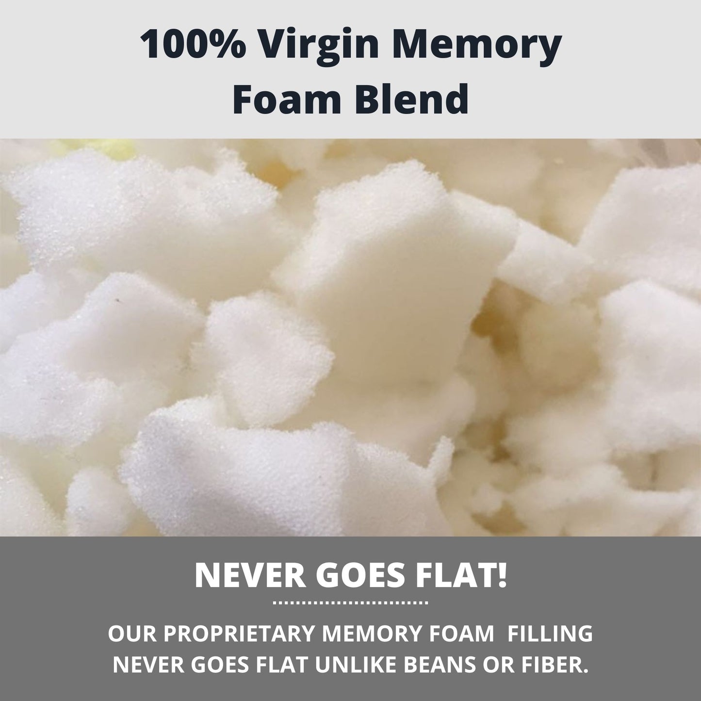 Memory Foam Bolster Cushion