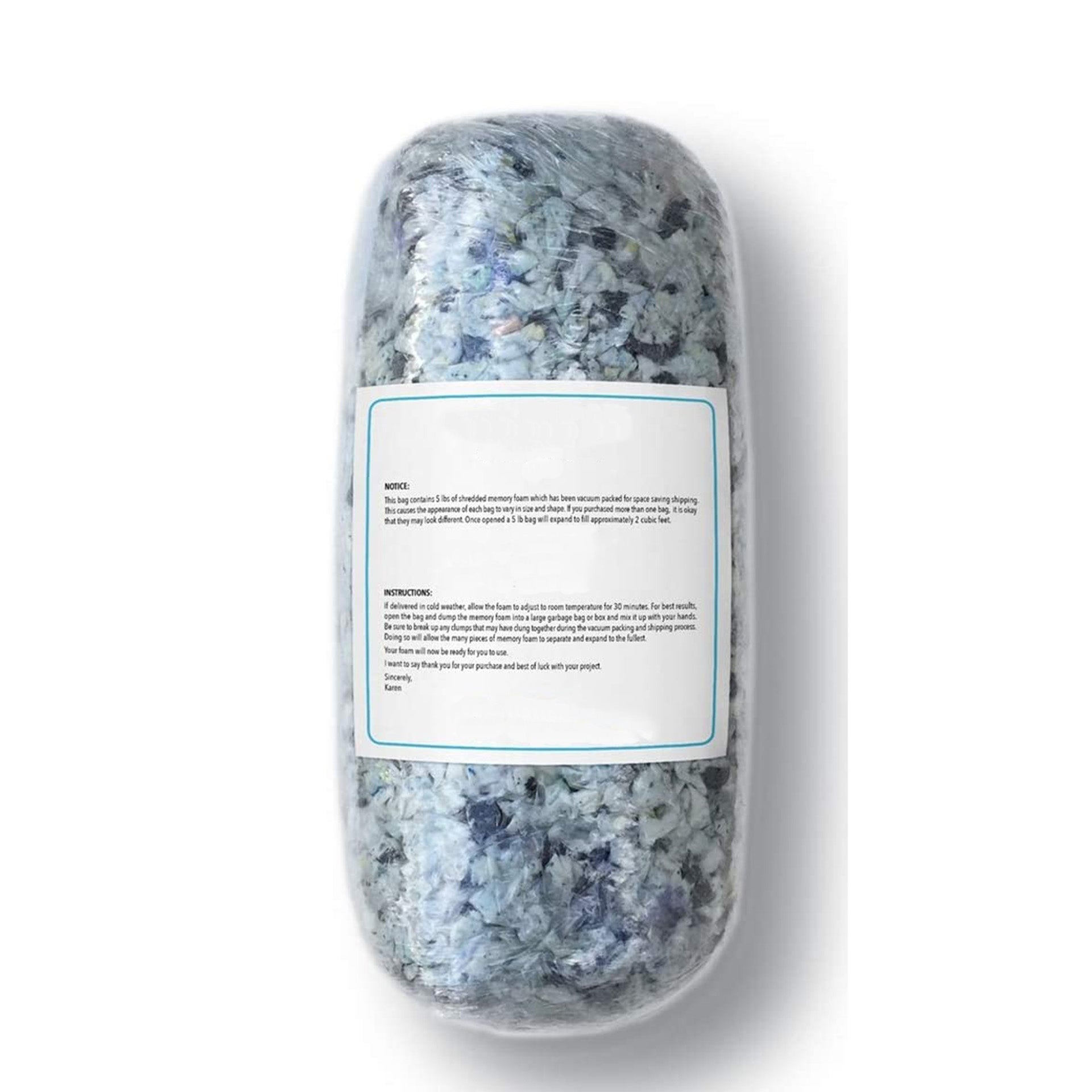 Shredded Foam Refill – The Urban Yogi